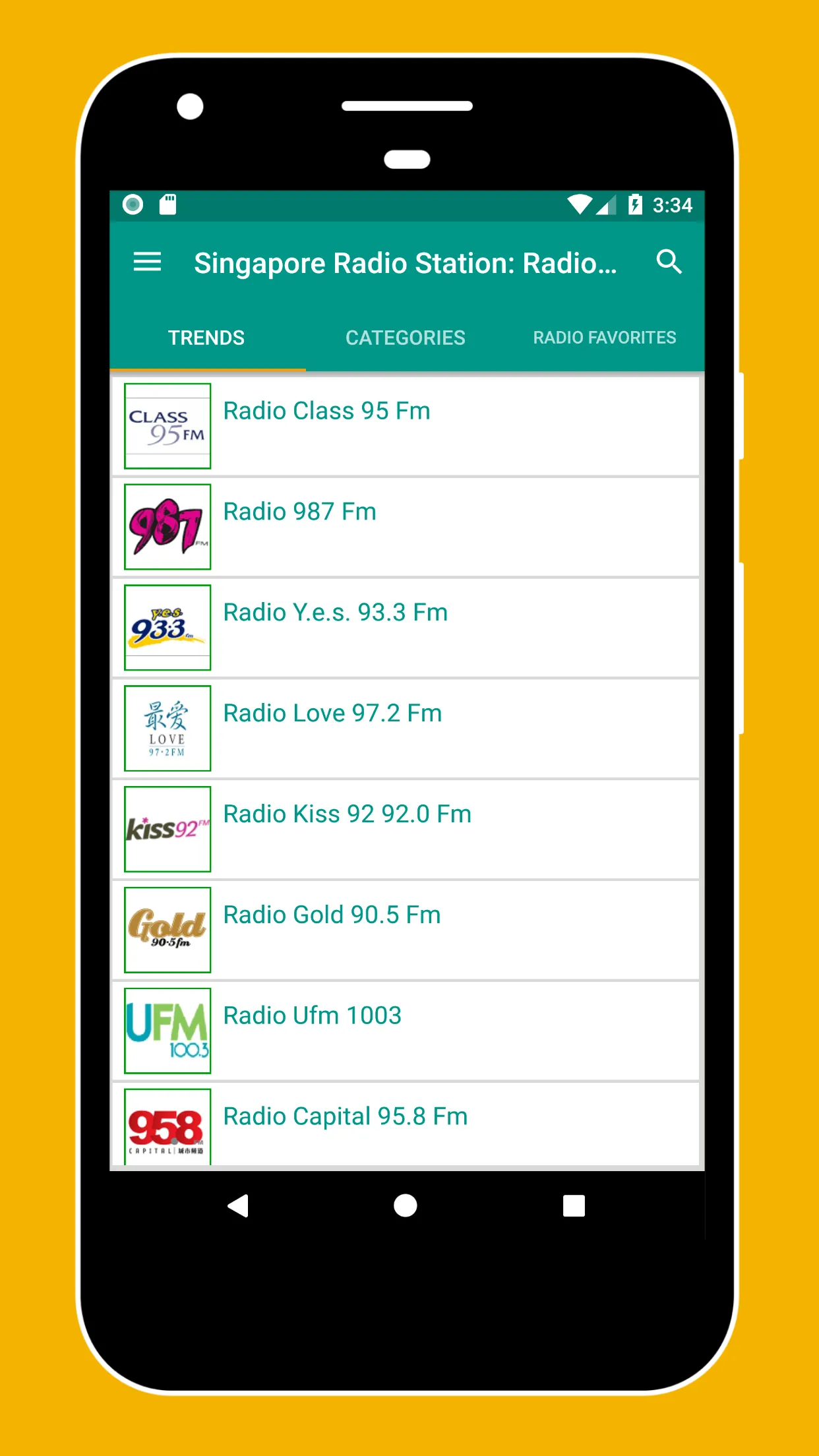 Radio Singapore - SG Radio FM | Indus Appstore | Screenshot