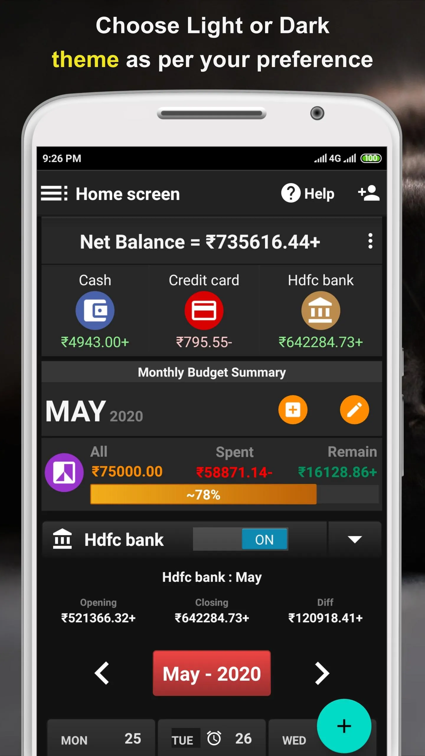 Monthly Expenses: Manage Money | Indus Appstore | Screenshot