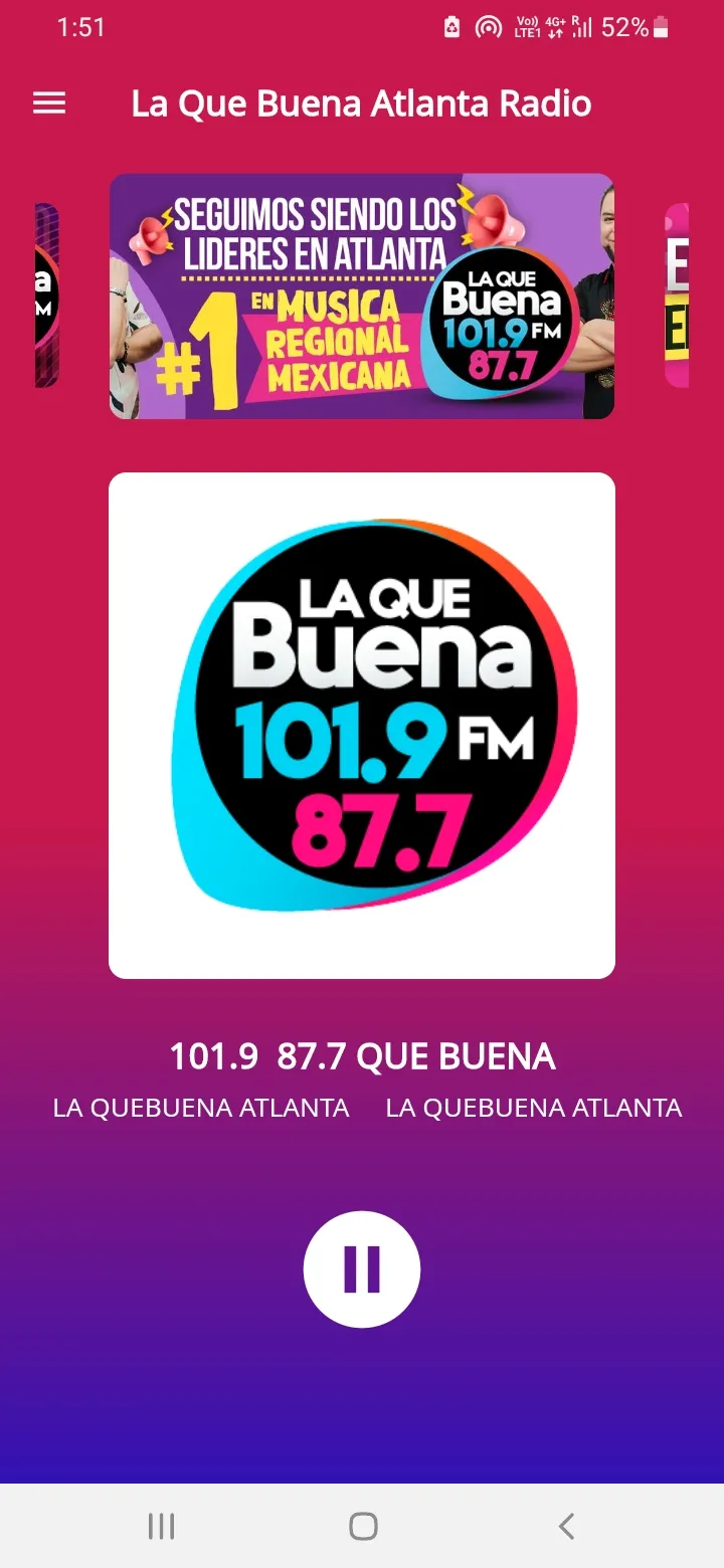 La Que Buena Atlanta | Indus Appstore | Screenshot