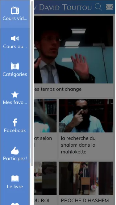 Rav David Touitou - L'appli' | Indus Appstore | Screenshot