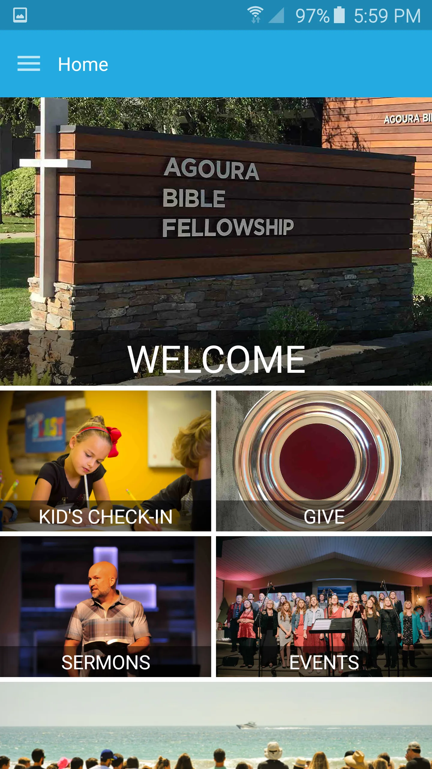 Agoura Bible Fellowship | Indus Appstore | Screenshot