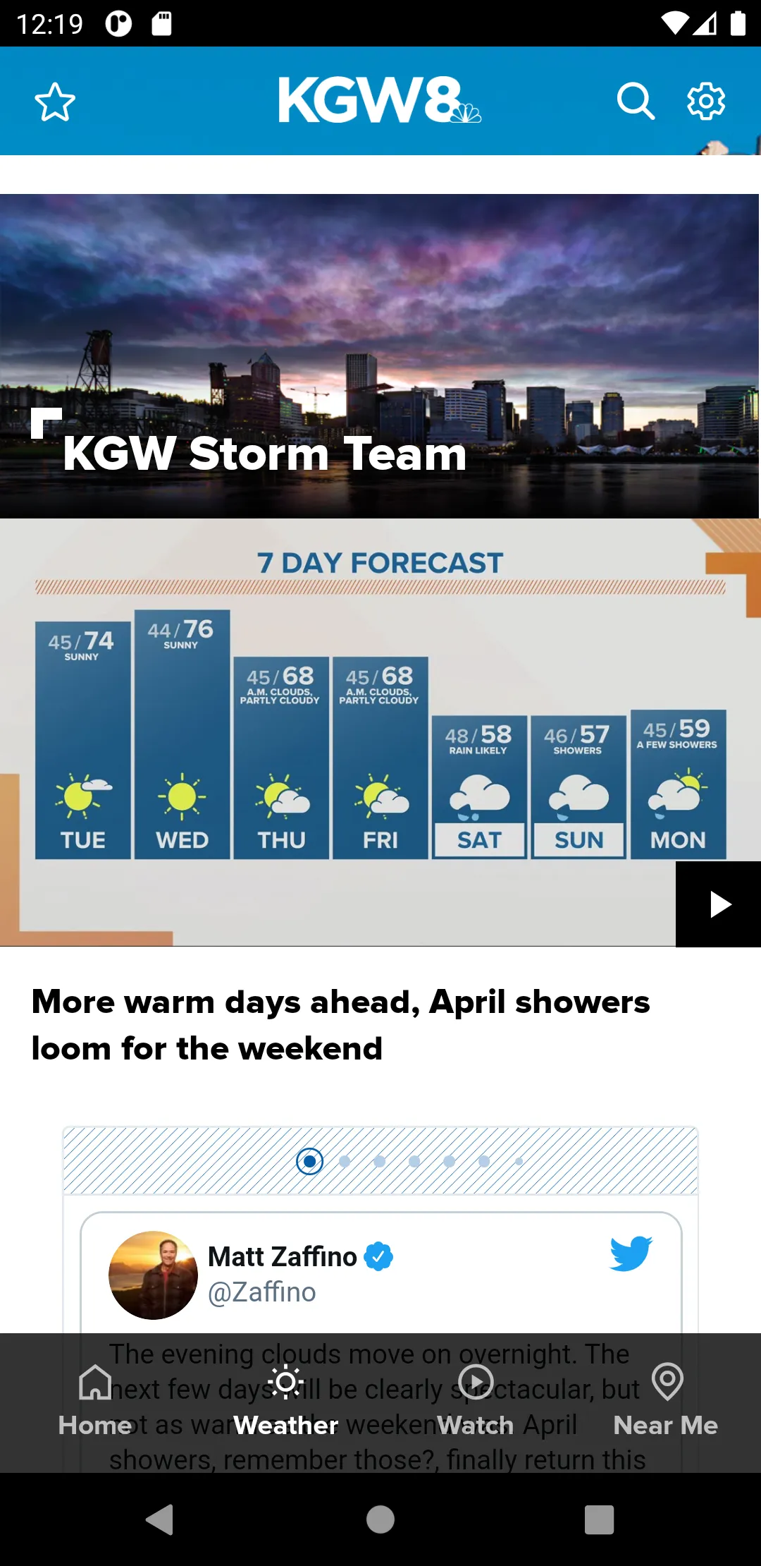 Portland, Oregon News from KGW | Indus Appstore | Screenshot