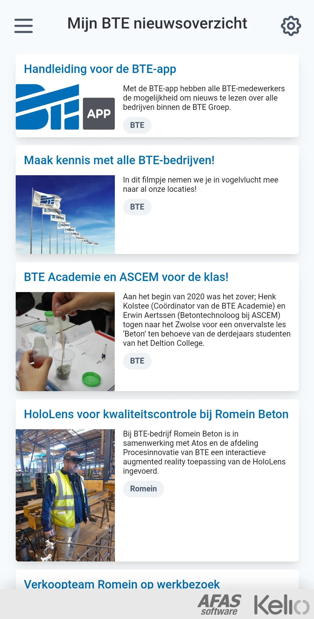 BTE Nieuws | Indus Appstore | Screenshot