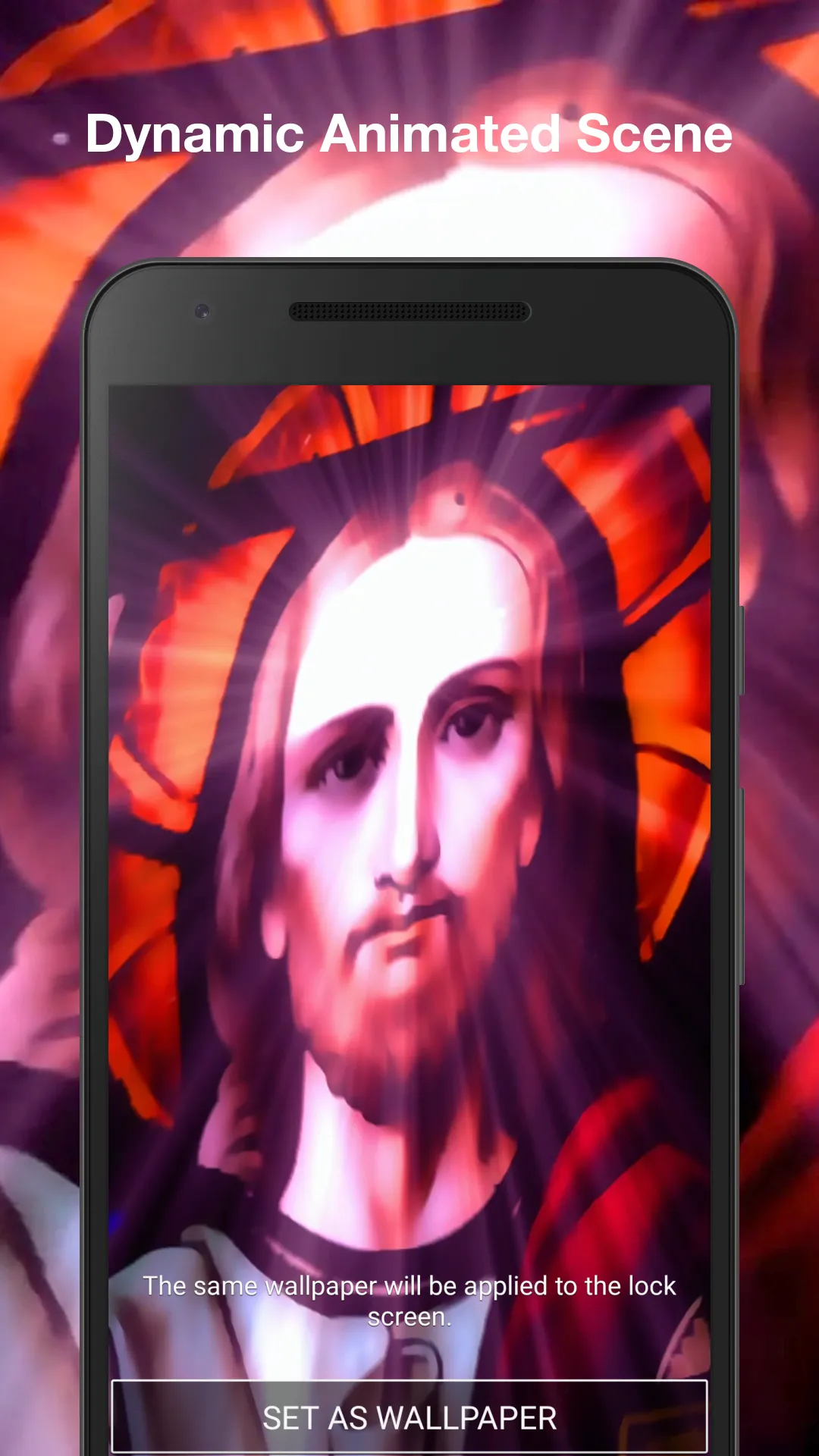 Jesus Christ Live Wallpaper | Indus Appstore | Screenshot