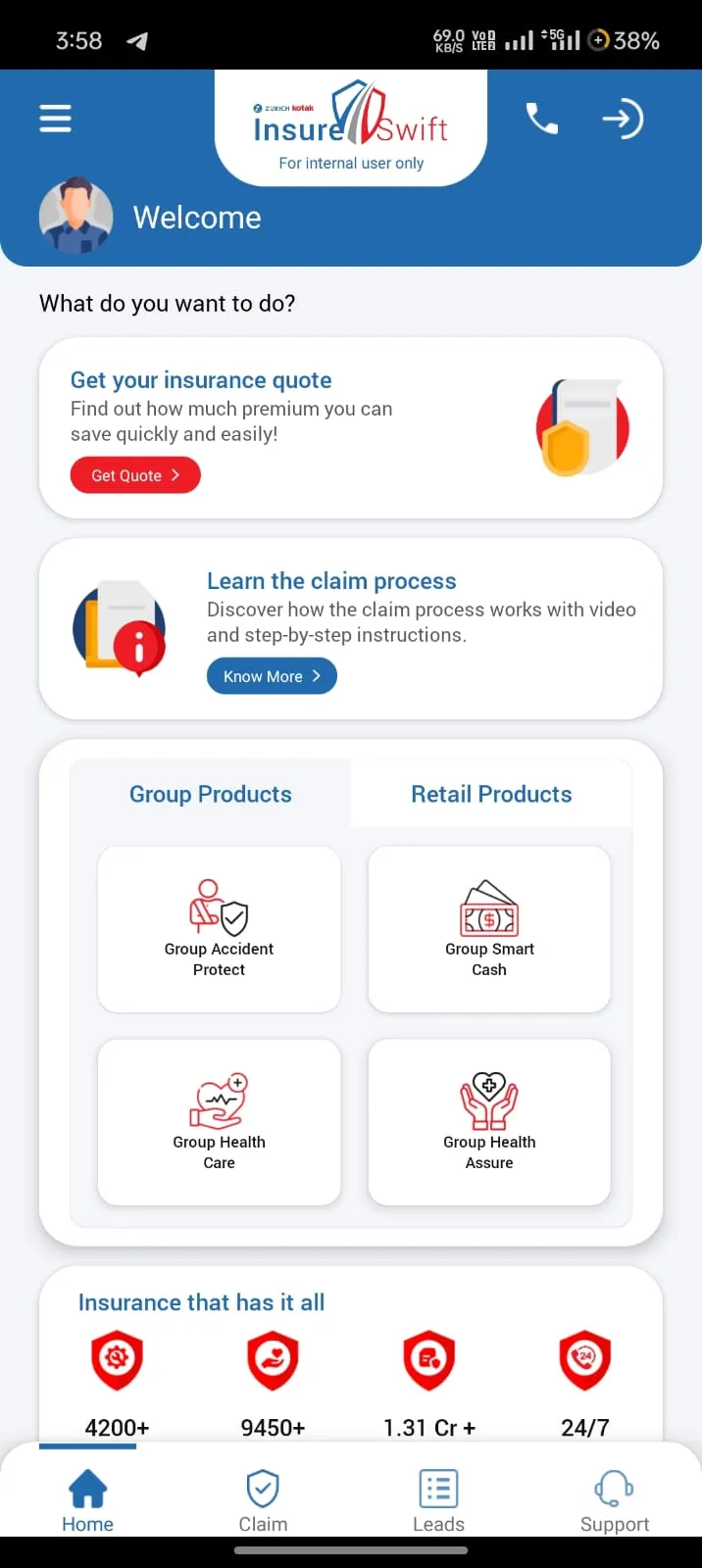 InsureSwift | Indus Appstore | Screenshot