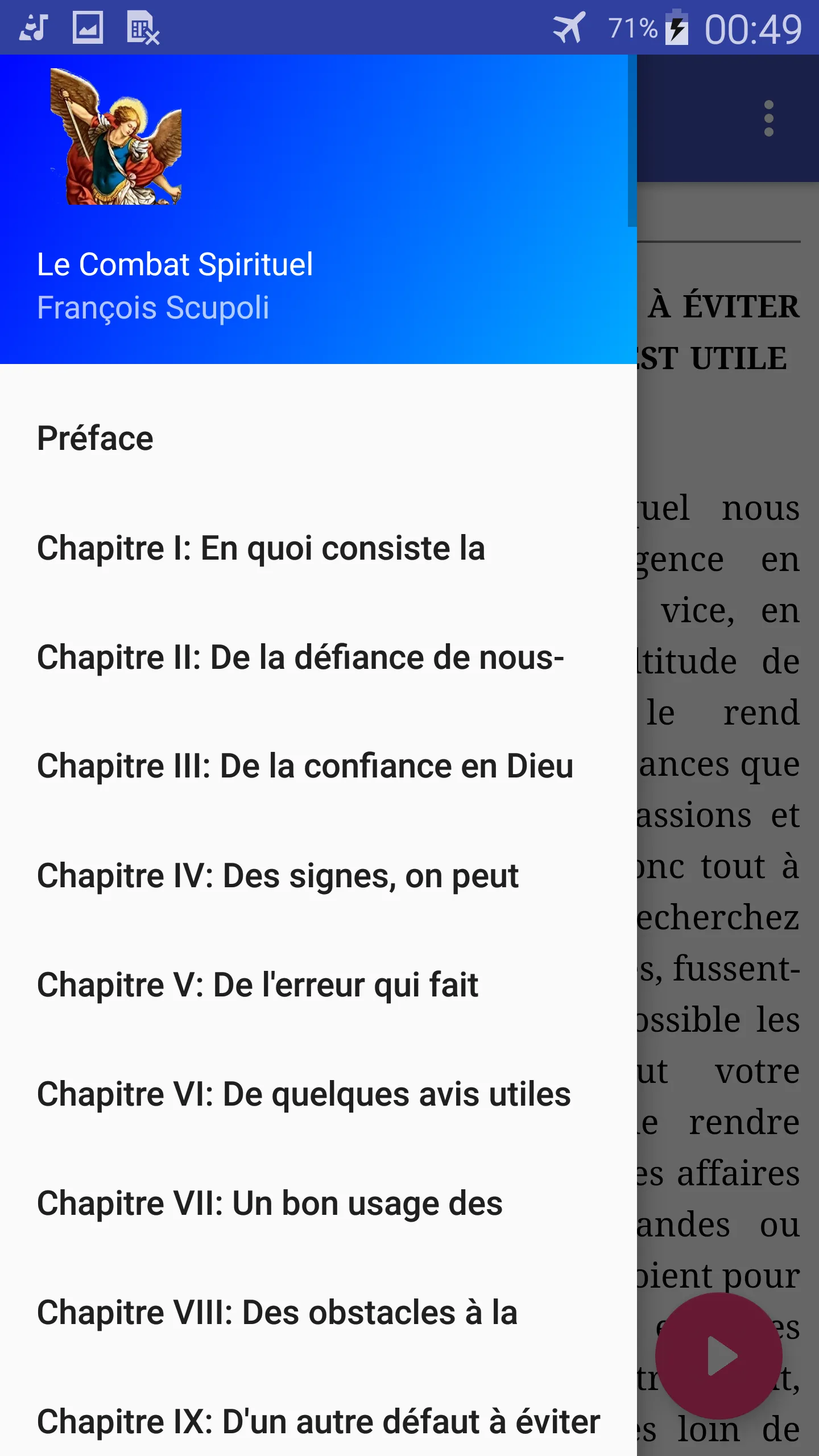 Le Combat Spirituel (Scupoli) | Indus Appstore | Screenshot