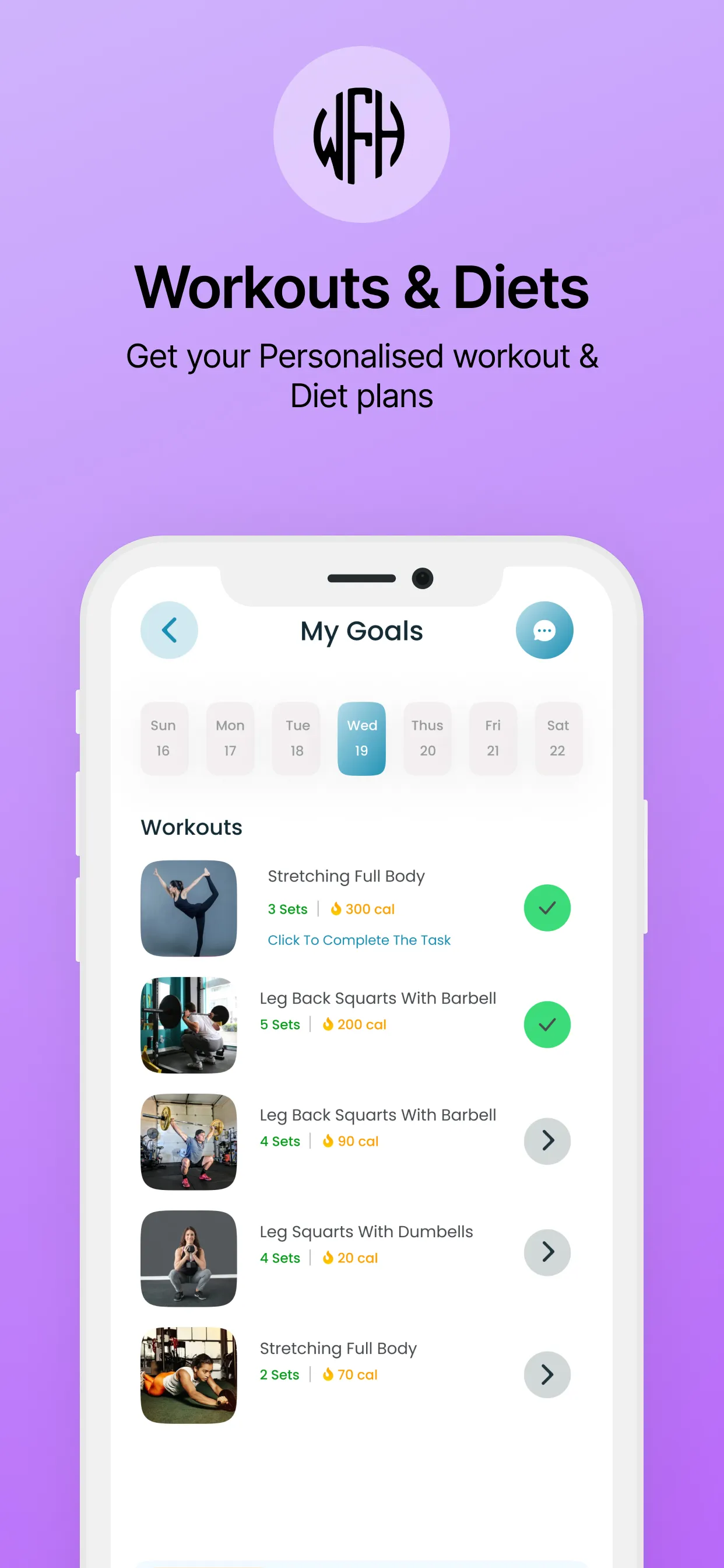 WFH - Wellness Fitness Health | Indus Appstore | Screenshot