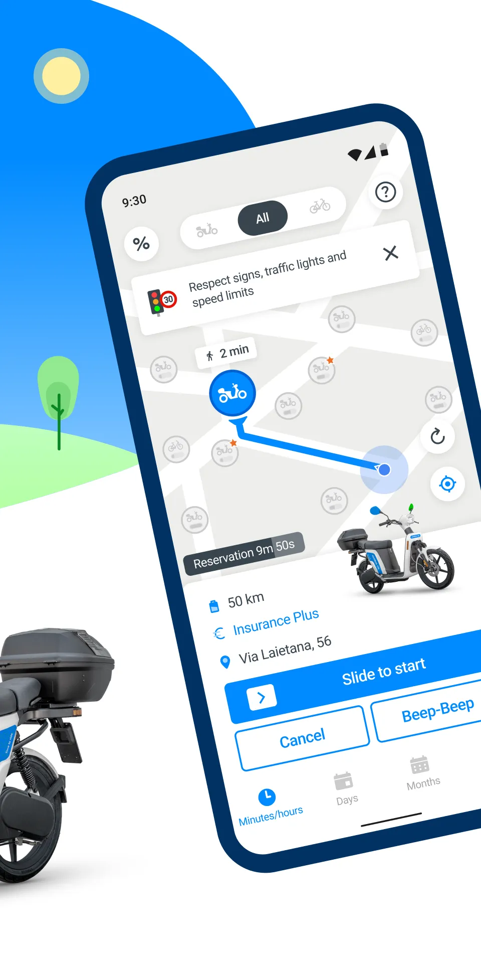 Cooltra Motosharing Scooter | Indus Appstore | Screenshot