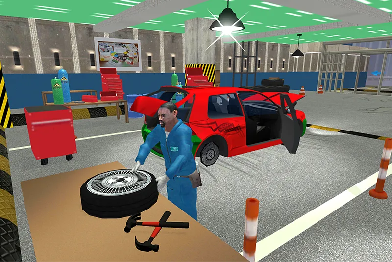 Car Mechanic Robot Workshop | Indus Appstore | Screenshot