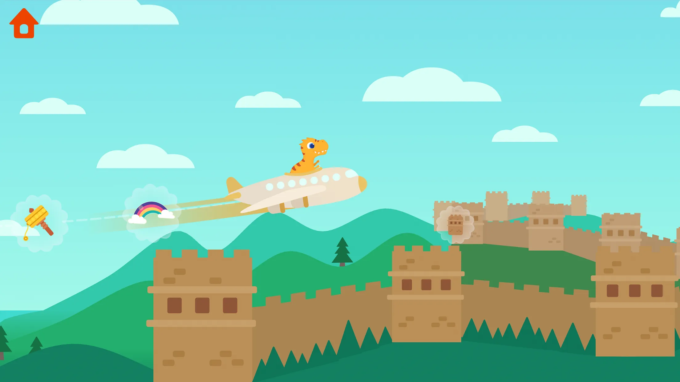 Dinosaur Plane Games for kids | Indus Appstore | Screenshot