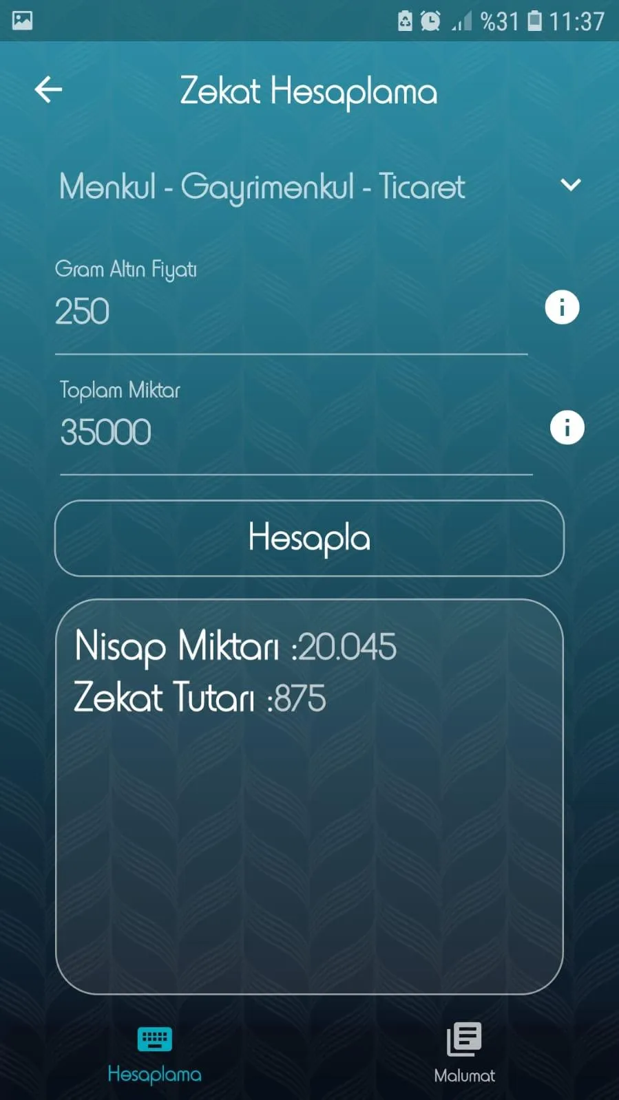 Muhâsebât | Indus Appstore | Screenshot