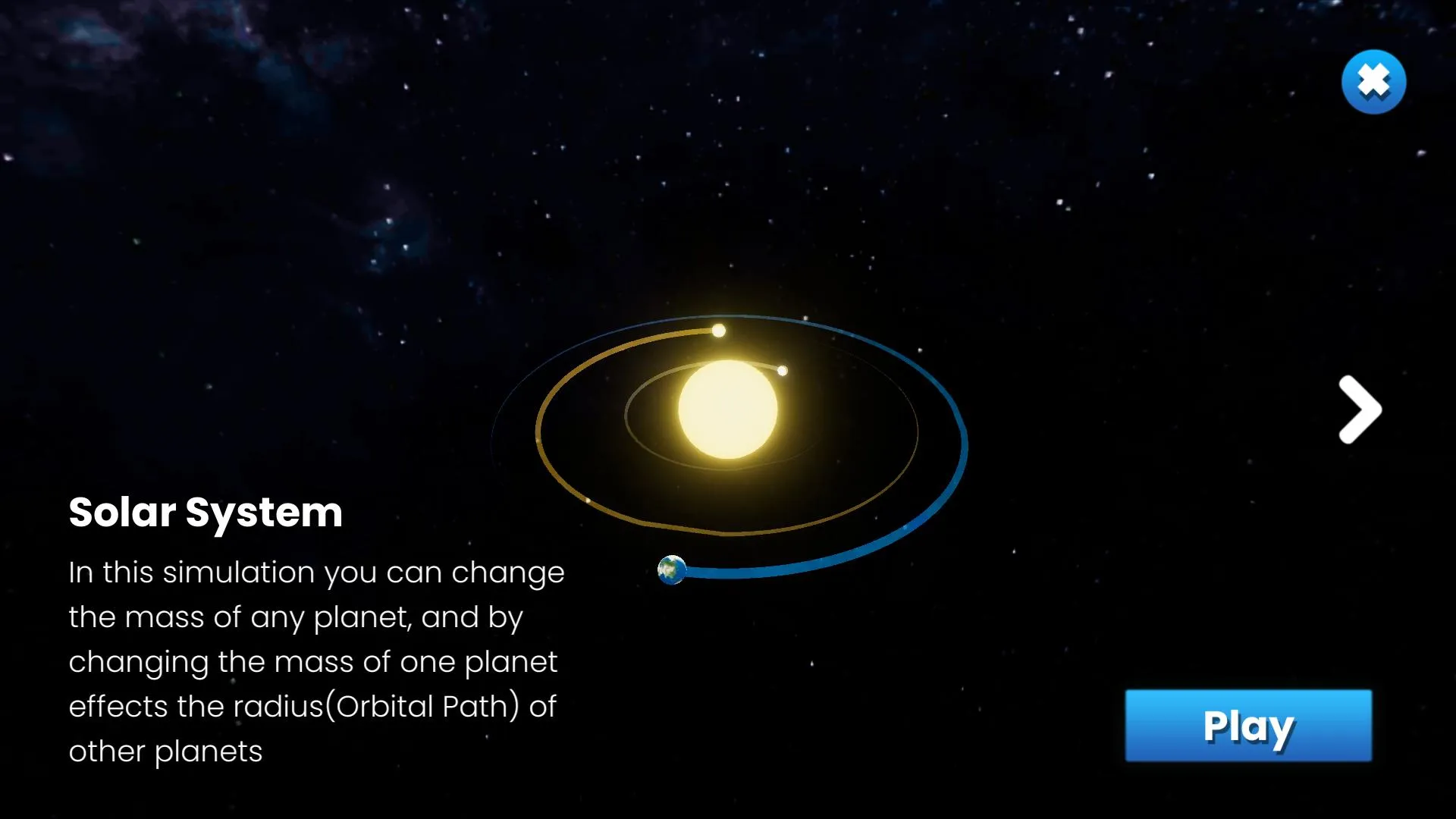 Solar System Simulation | Indus Appstore | Screenshot