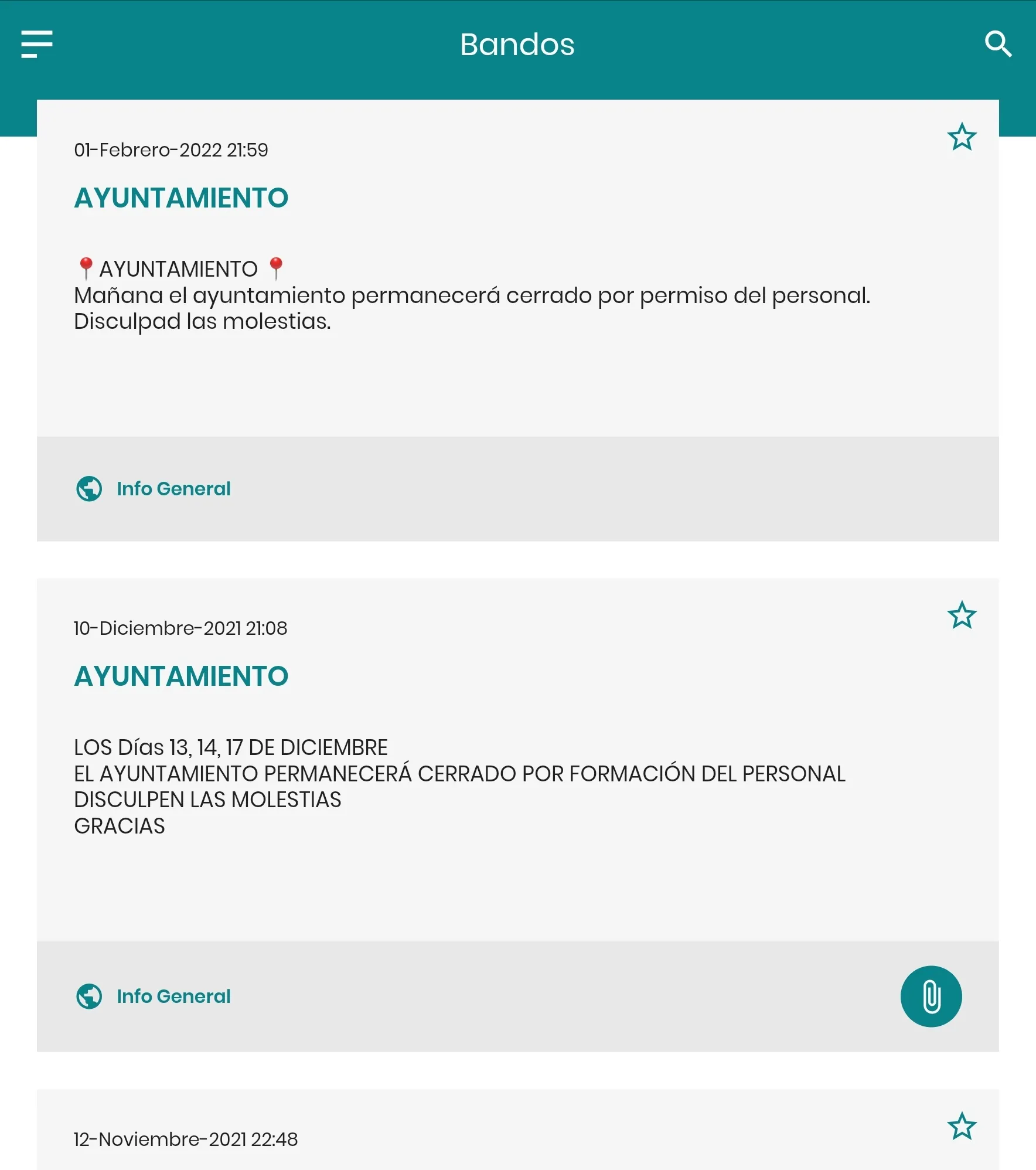 Almendros Informa | Indus Appstore | Screenshot