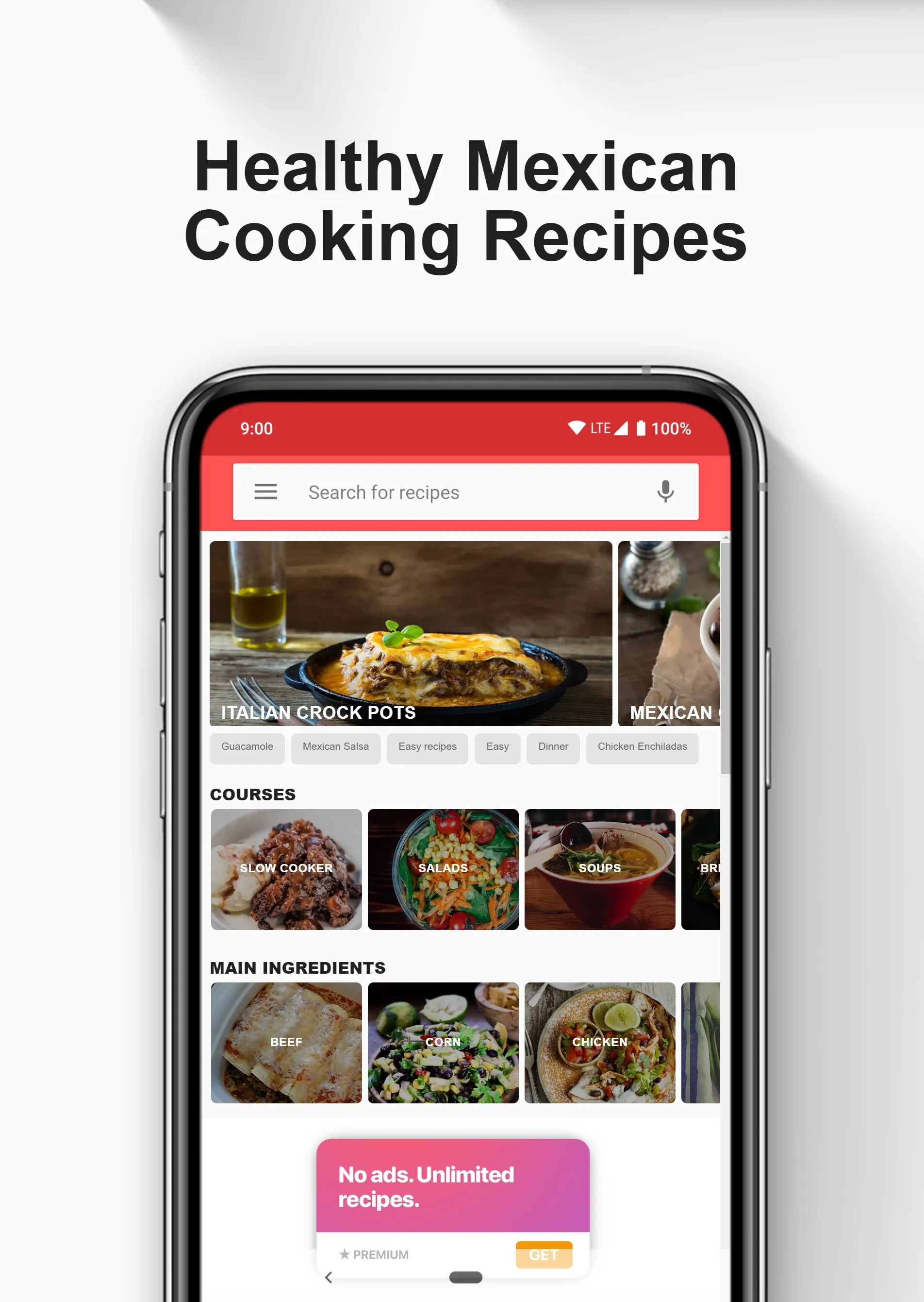 Mexican recipes cooking app | Indus Appstore | Screenshot