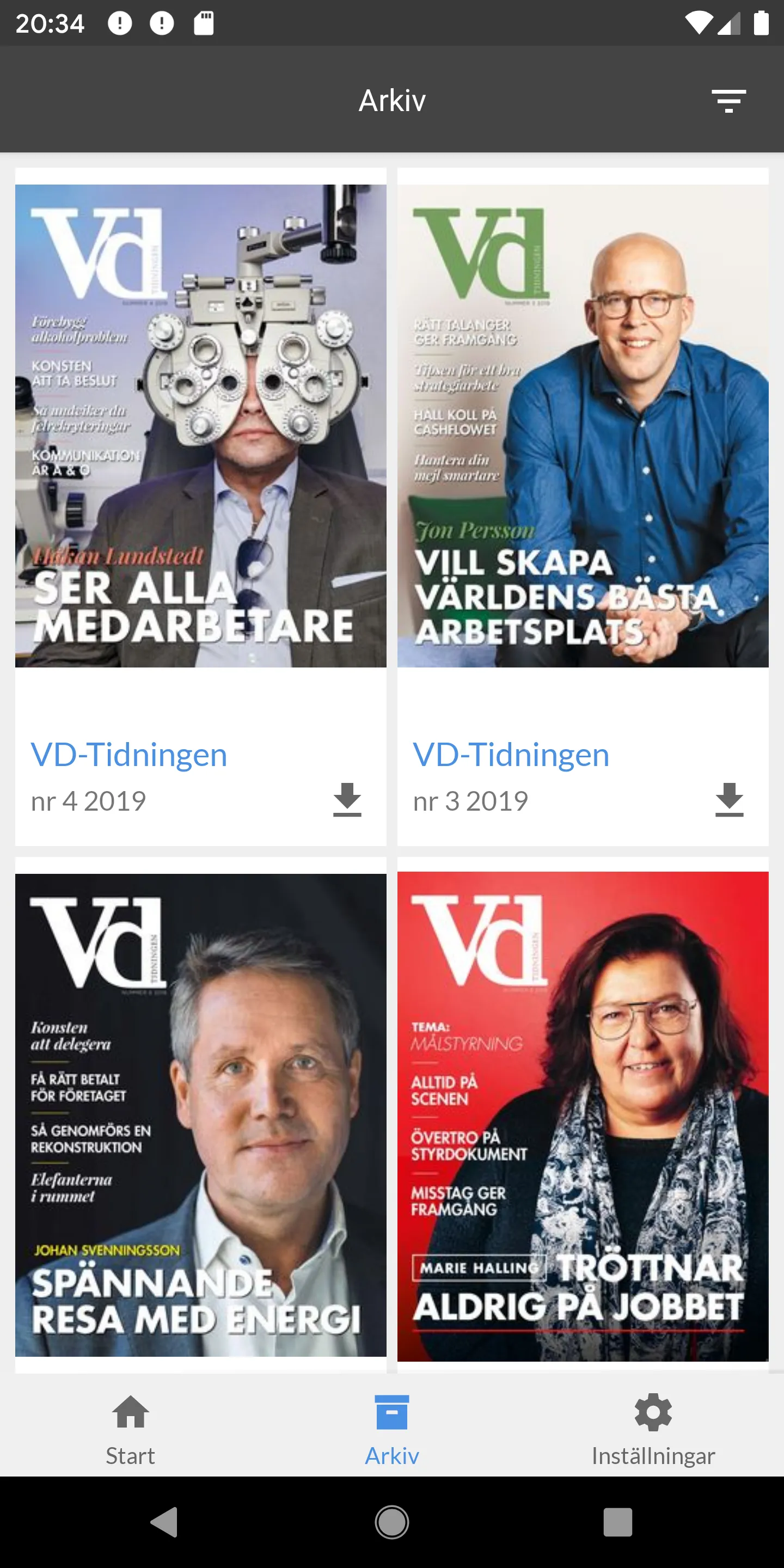 Vd-tidningen | Indus Appstore | Screenshot