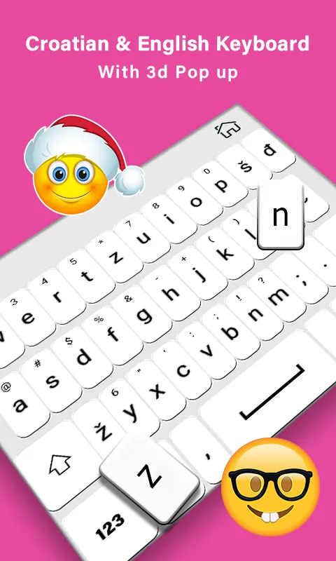 Croatian Language Keyboard | Indus Appstore | Screenshot