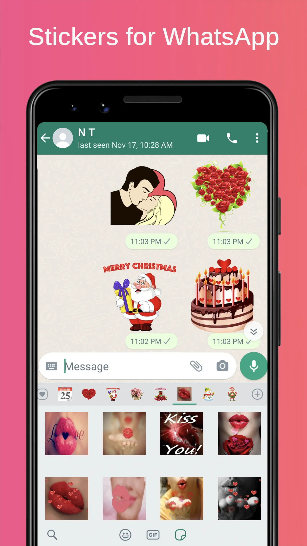 Love Sticker - WAStickerApps | Indus Appstore | Screenshot