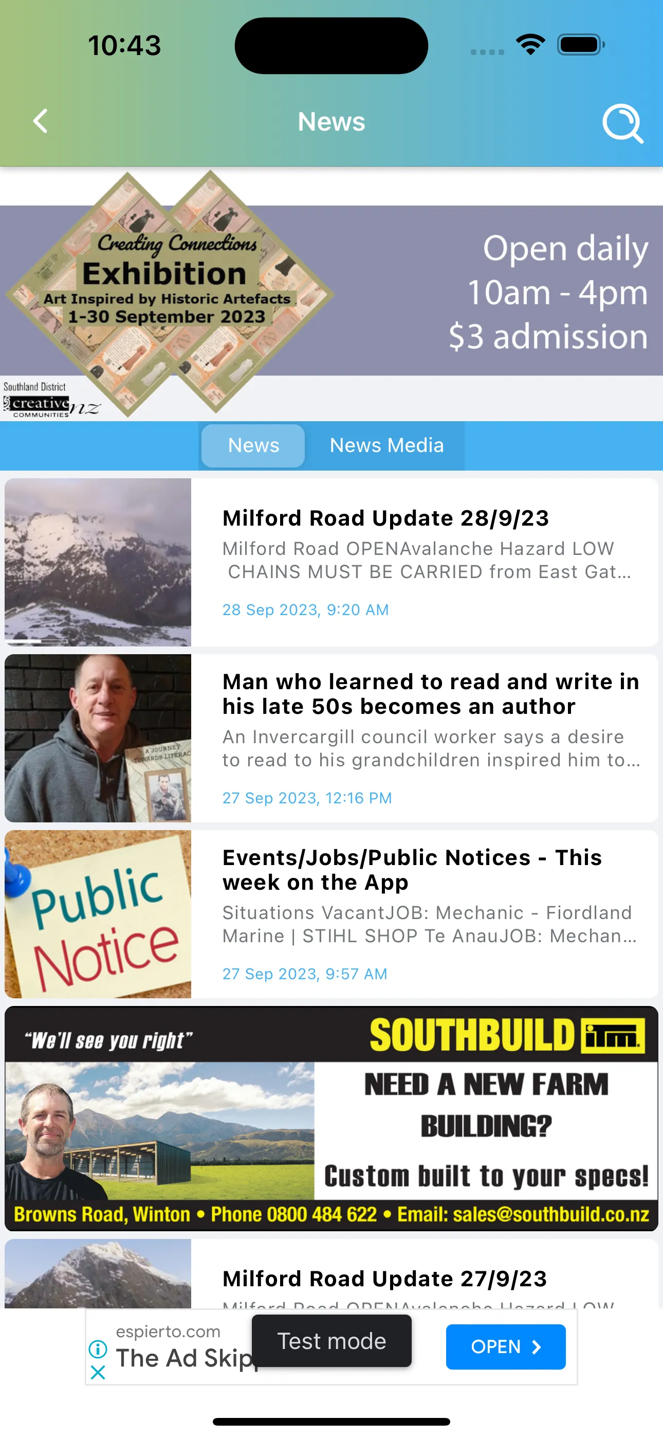 The Southland App | Indus Appstore | Screenshot