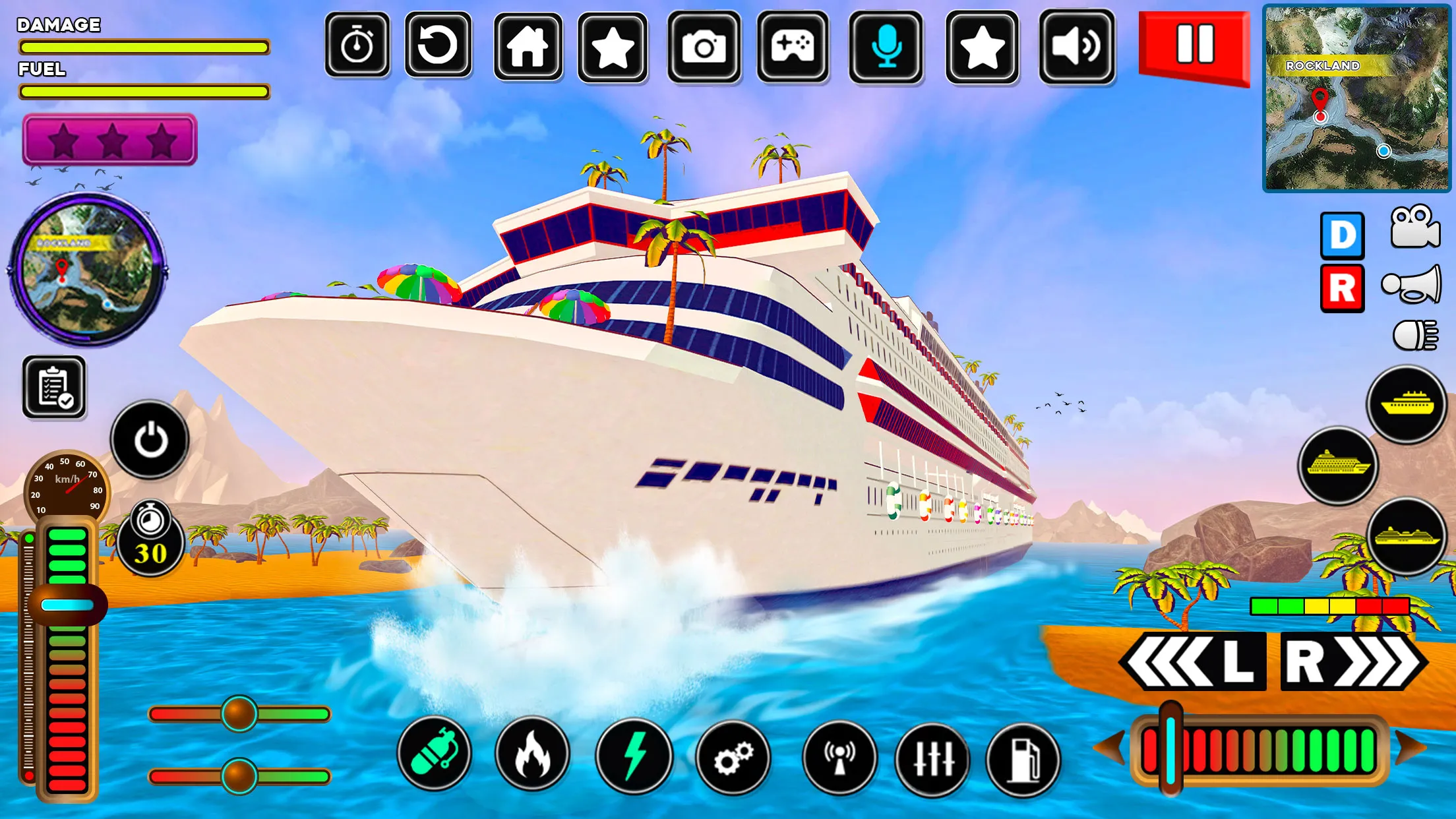 Cruise Ship Driving Games | Indus Appstore | Screenshot