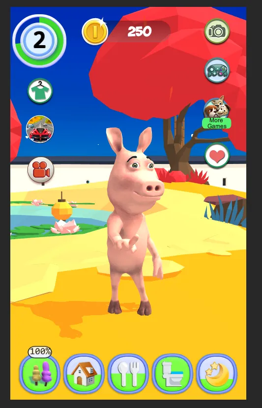 Talking Pig | Indus Appstore | Screenshot