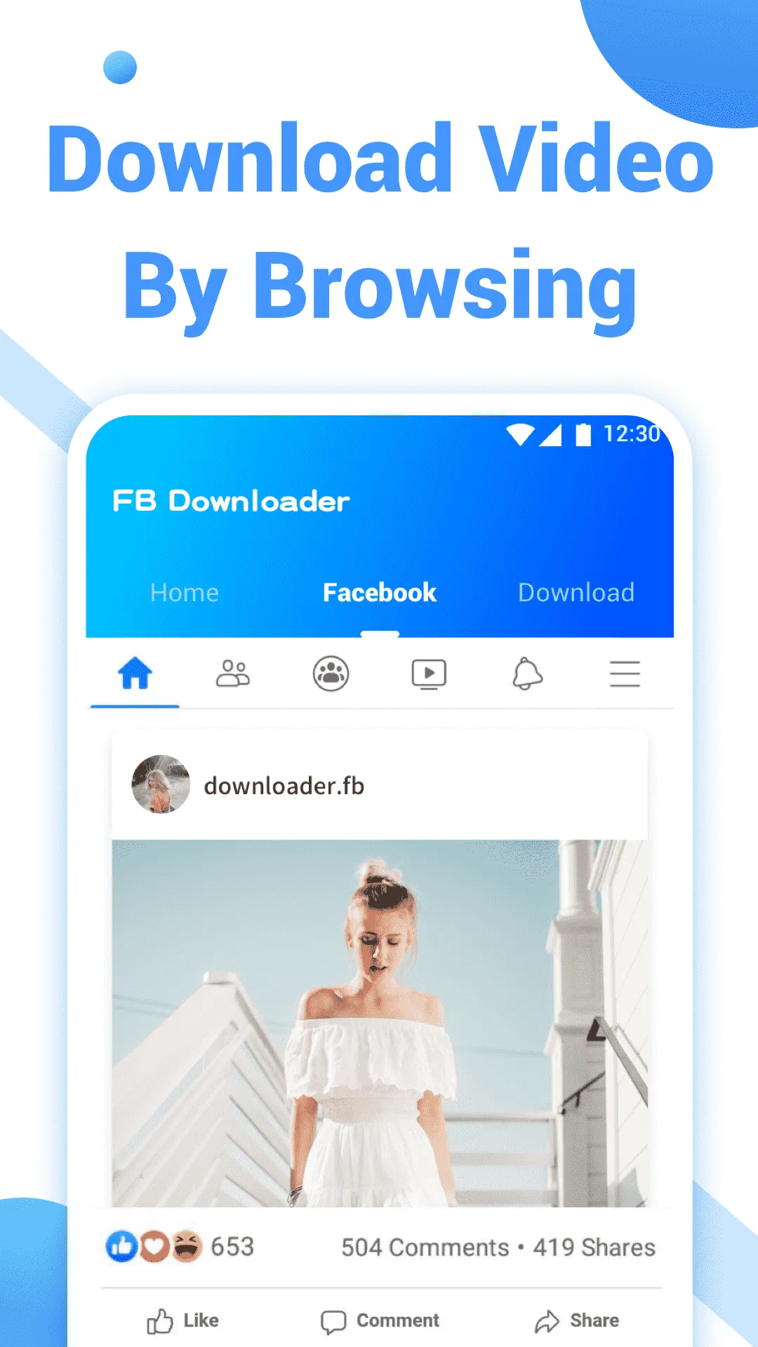 Video downloader | Indus Appstore | Screenshot