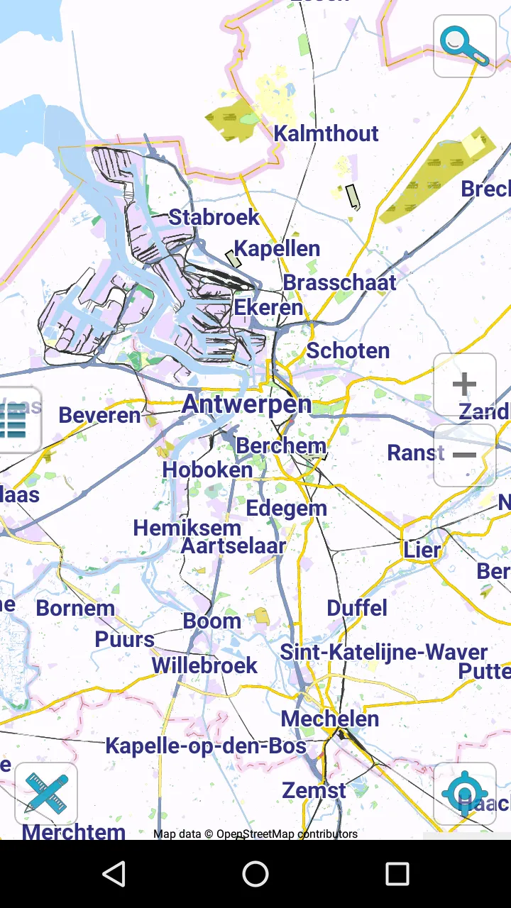 Map of Belgium offline | Indus Appstore | Screenshot