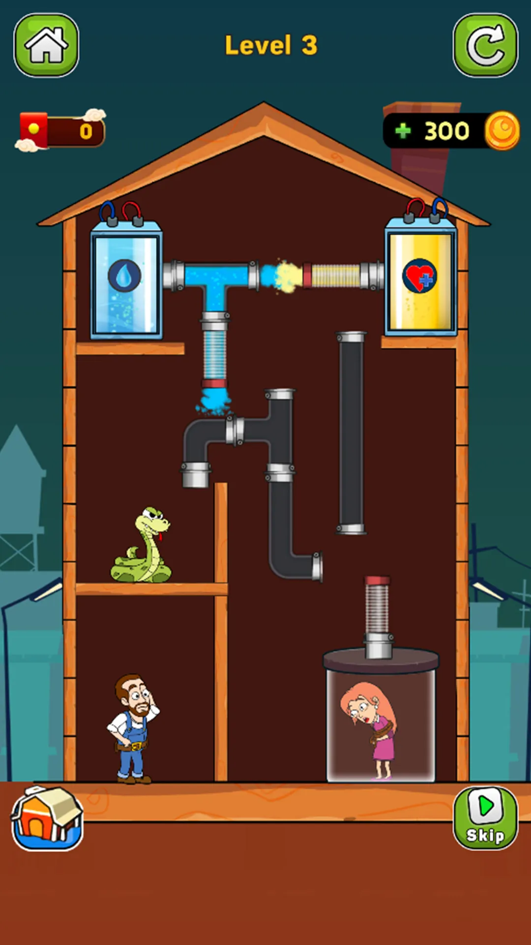 Home Pipe: Water Puzzle | Indus Appstore | Screenshot