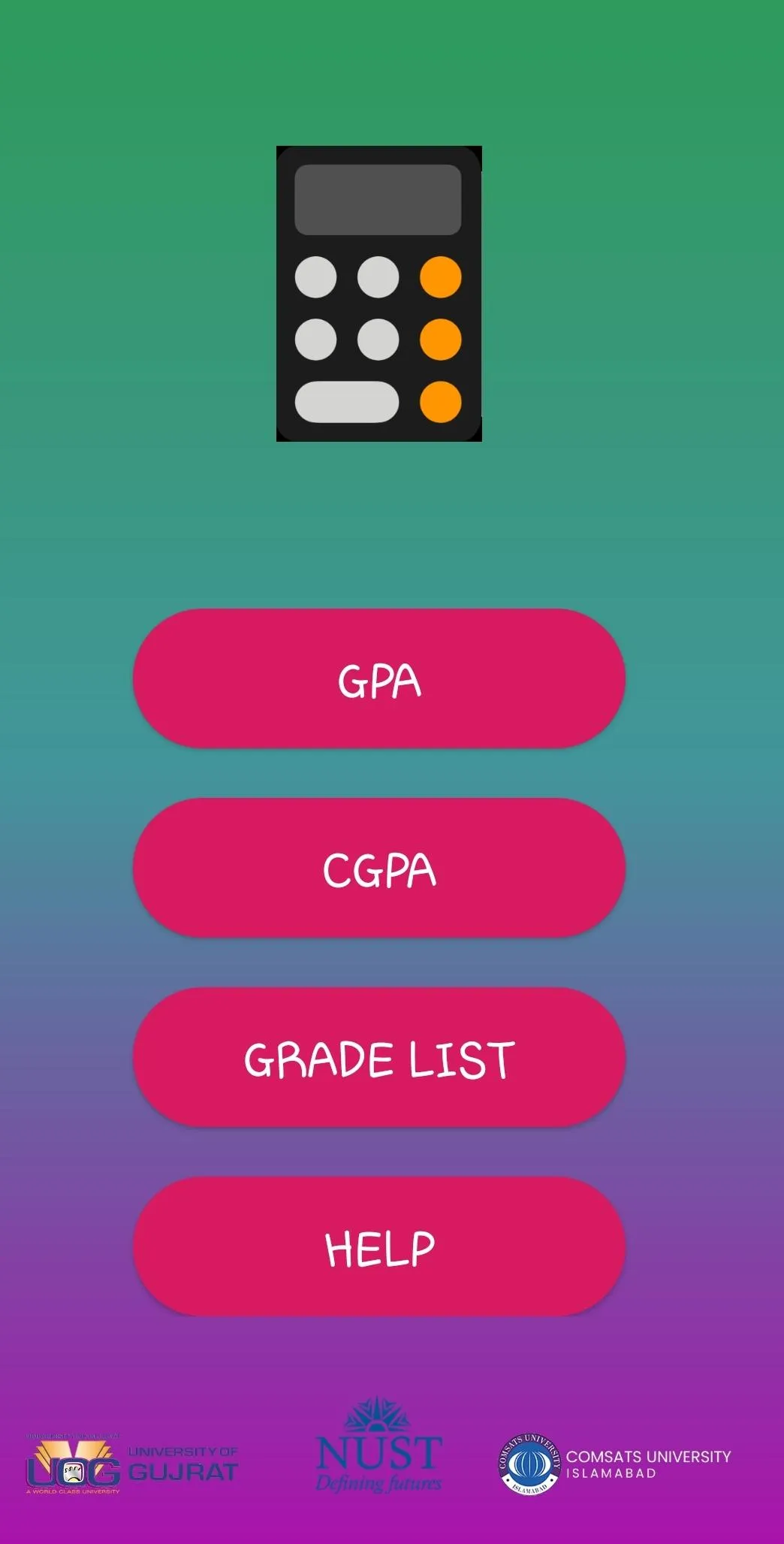 HEC CGPA CALCULATOR: UOG CGPA  | Indus Appstore | Screenshot