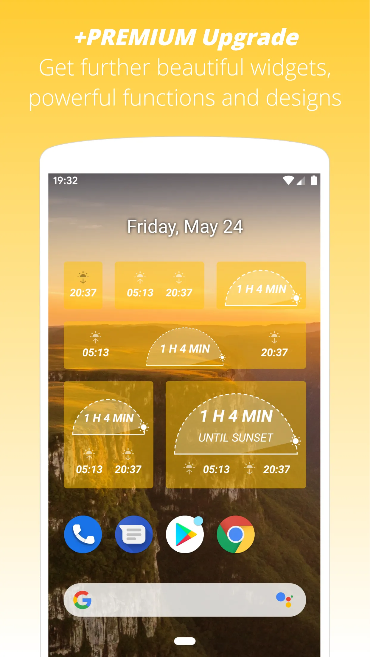 Widget: Sunrise & Sunset Times | Indus Appstore | Screenshot