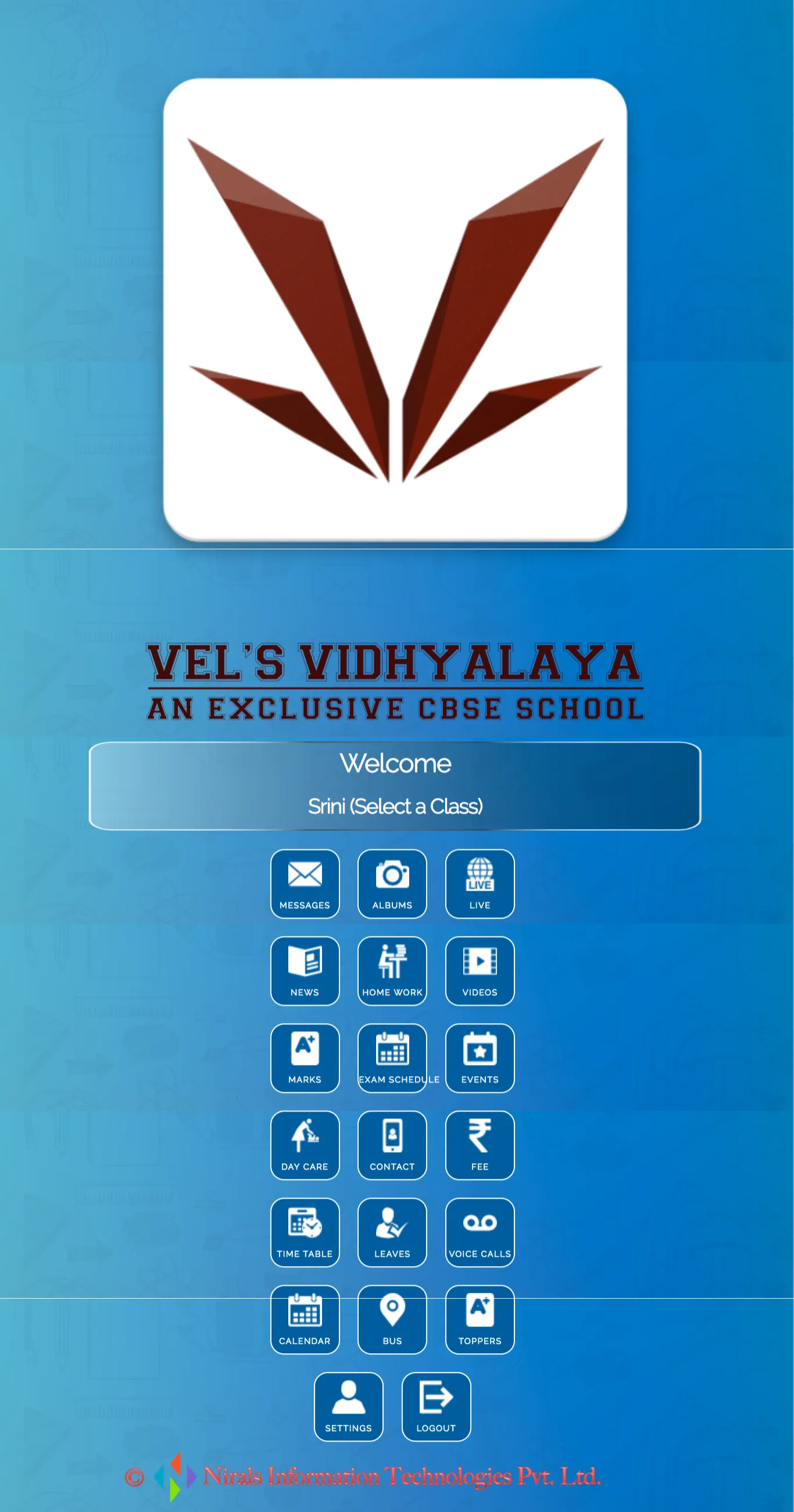 Vel's Vidhyalaya Tenkasi | Indus Appstore | Screenshot