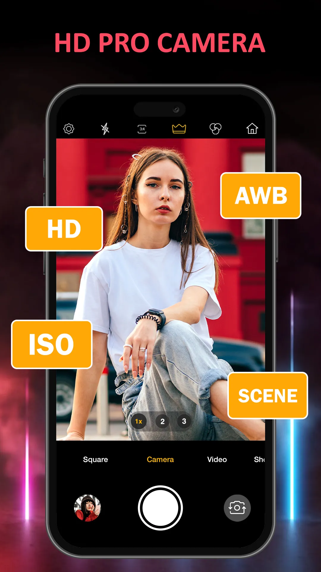 Camera iphone 16 - OS18 Camera | Indus Appstore | Screenshot