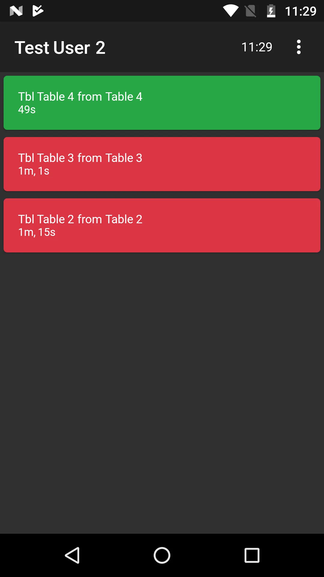 BlueSky Table Manager | Indus Appstore | Screenshot