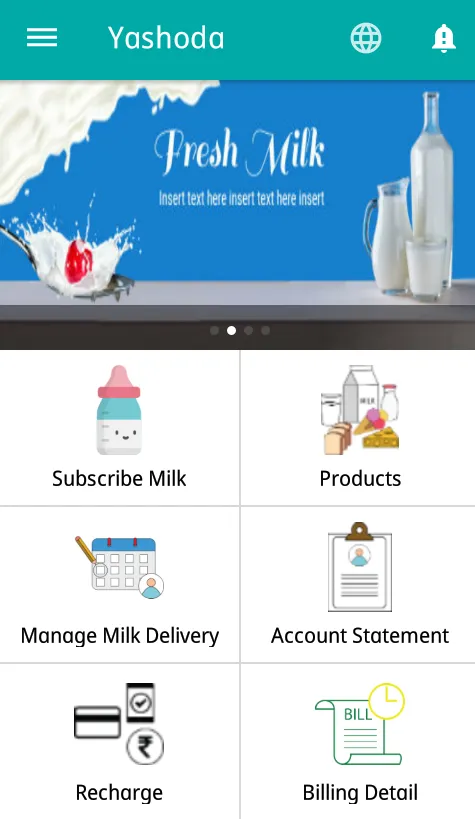 Yashoda Milk | Indus Appstore | Screenshot