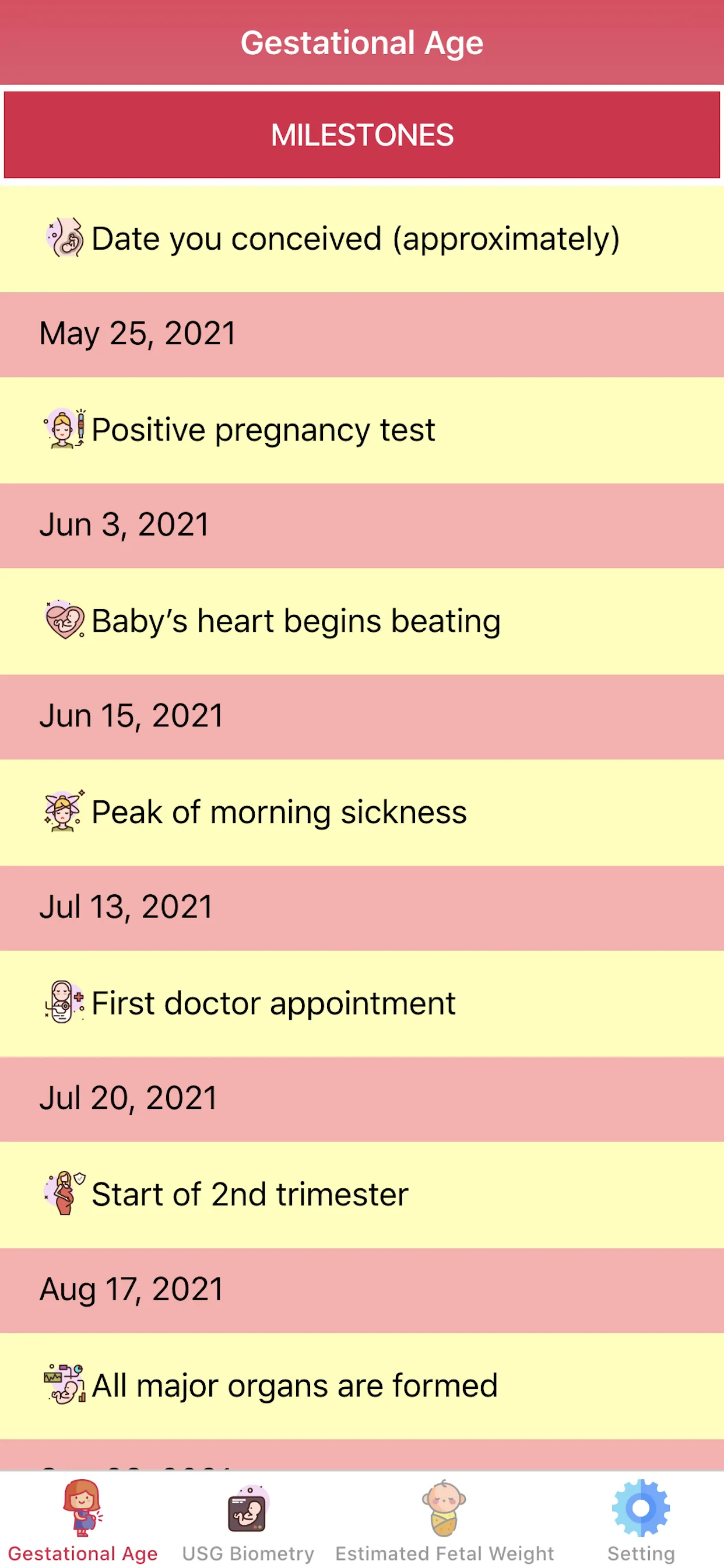 Pregnancy Calculator Pro | Indus Appstore | Screenshot