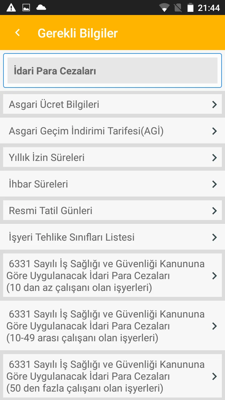 İSG Mevzuatı | Indus Appstore | Screenshot