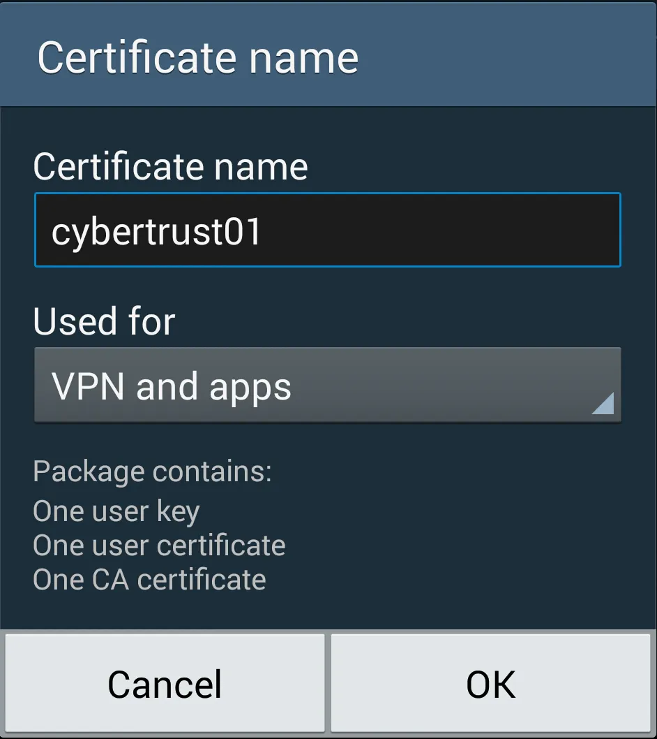 Certificate Importer | Indus Appstore | Screenshot