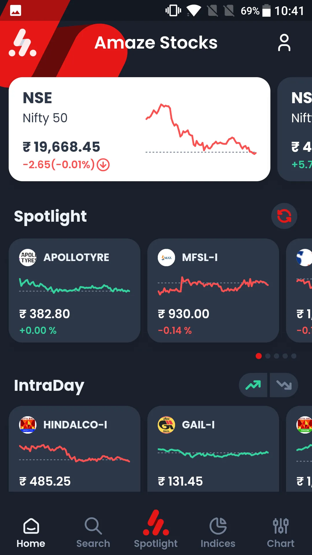 Amaze Stocks | Indus Appstore | Screenshot