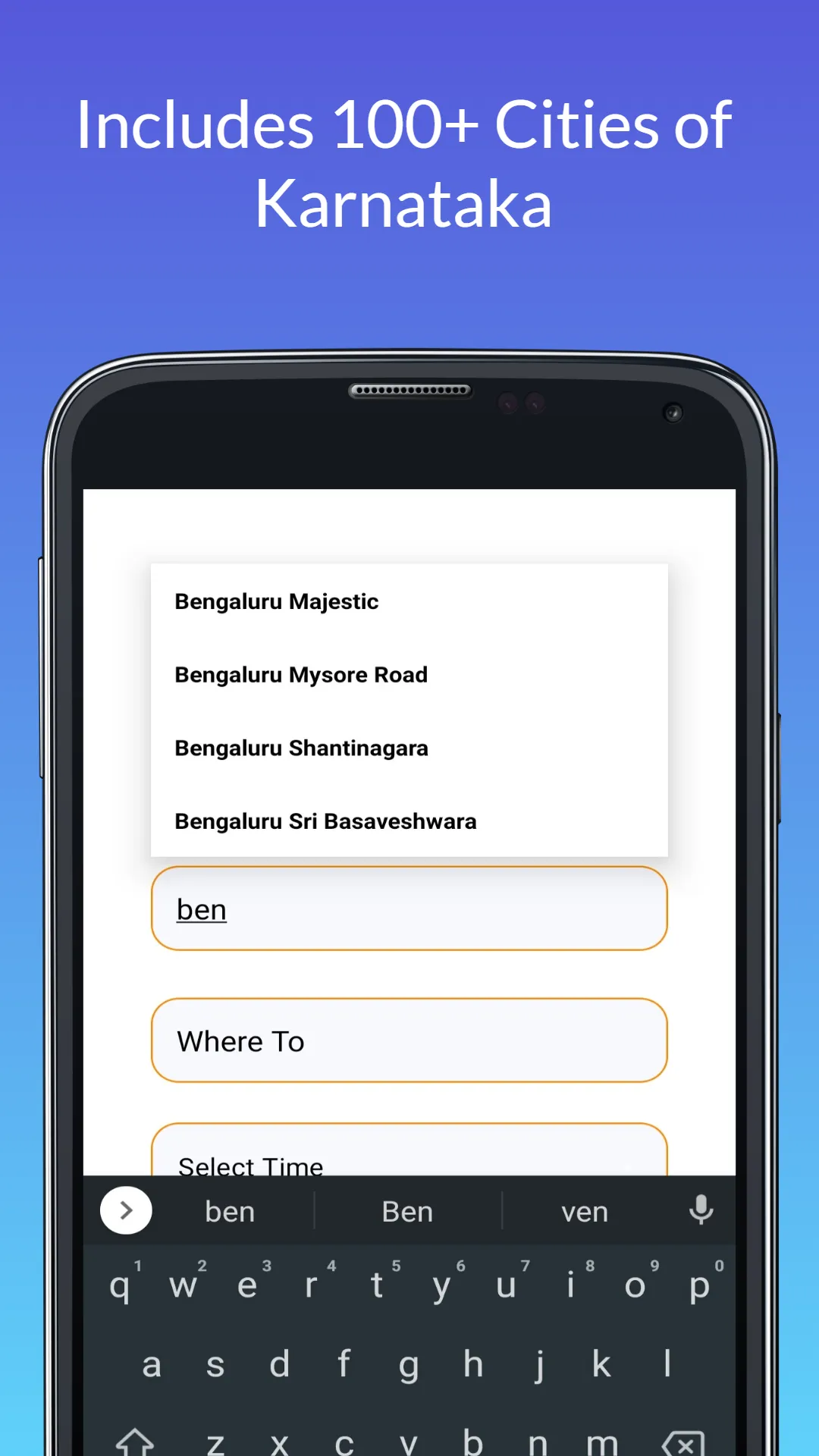 Karnataka Red Bus Timings | Indus Appstore | Screenshot