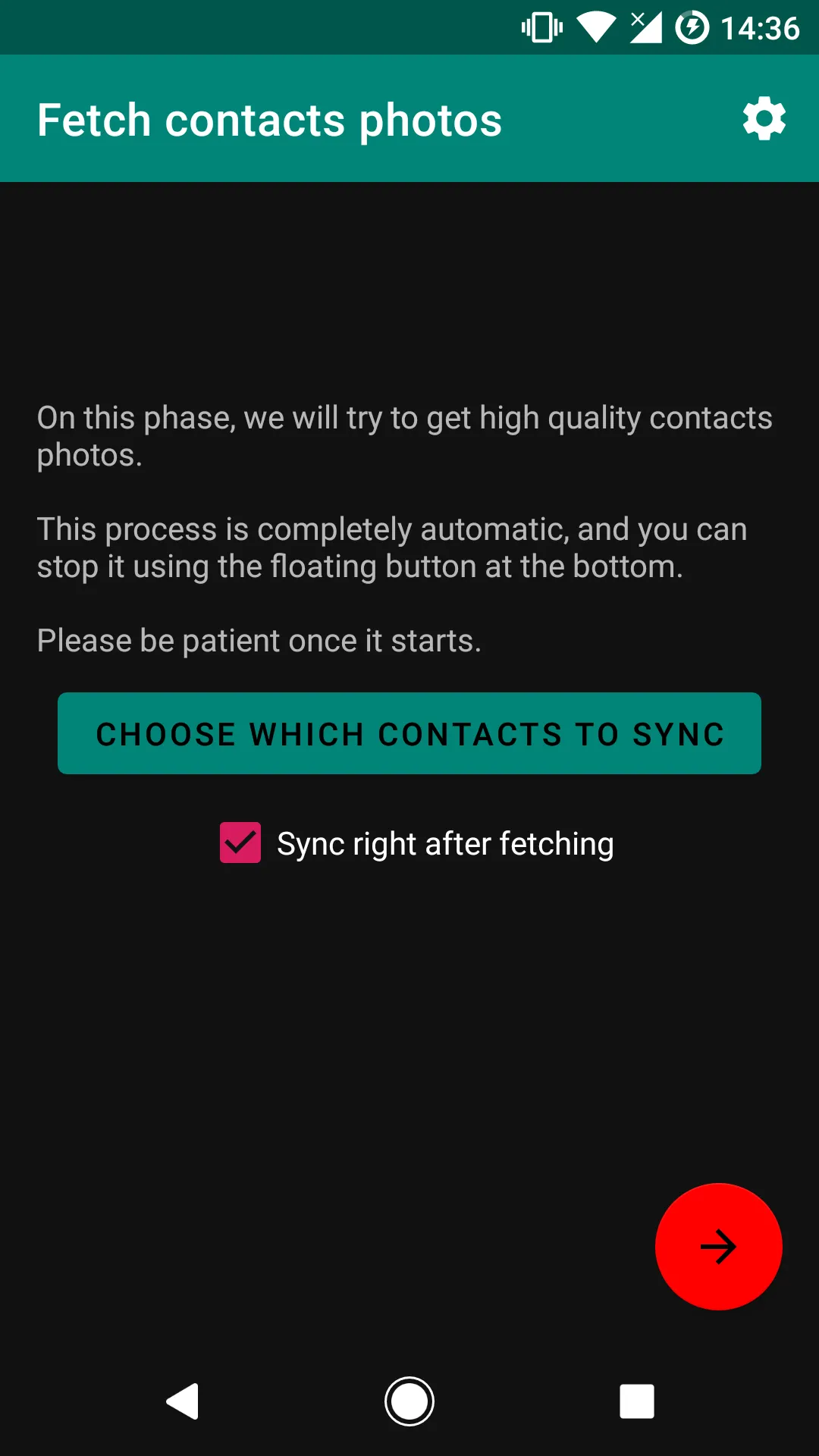 Contacts Sync (requires ROOT) | Indus Appstore | Screenshot