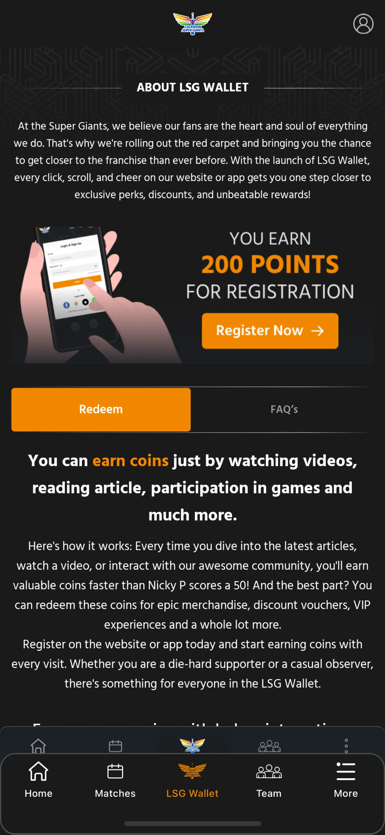 Lucknow Super Giants | Indus Appstore | Screenshot