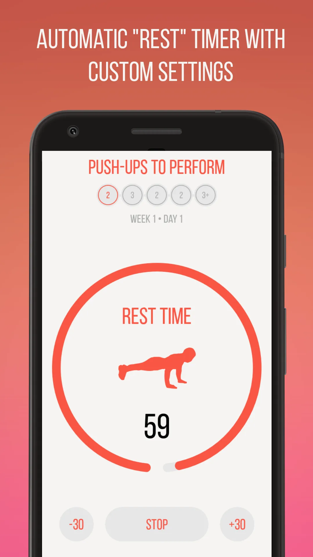 100 Push-ups Challenge | Indus Appstore | Screenshot