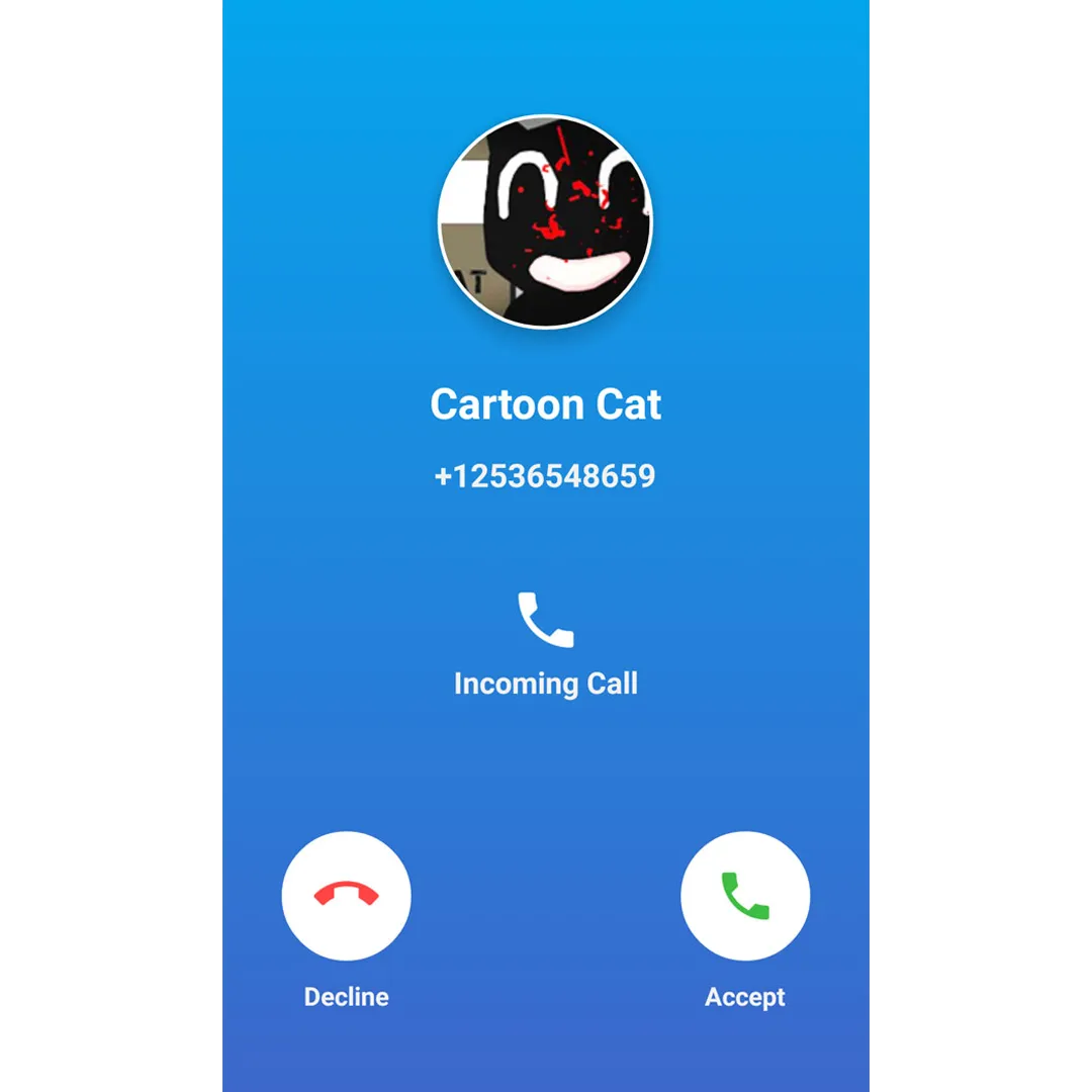 Cartoon Cat Horror Game Call | Indus Appstore | Screenshot