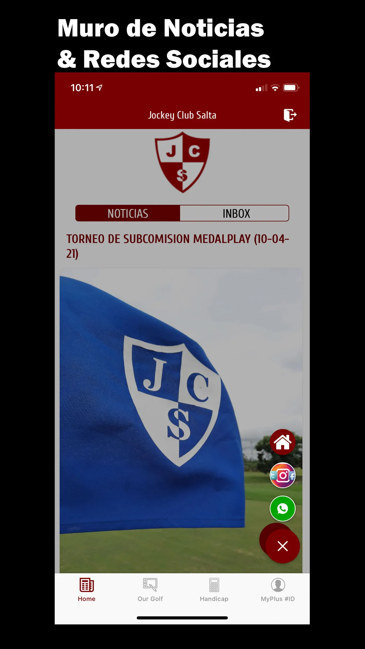 Jockey Club Salta Golf | Indus Appstore | Screenshot