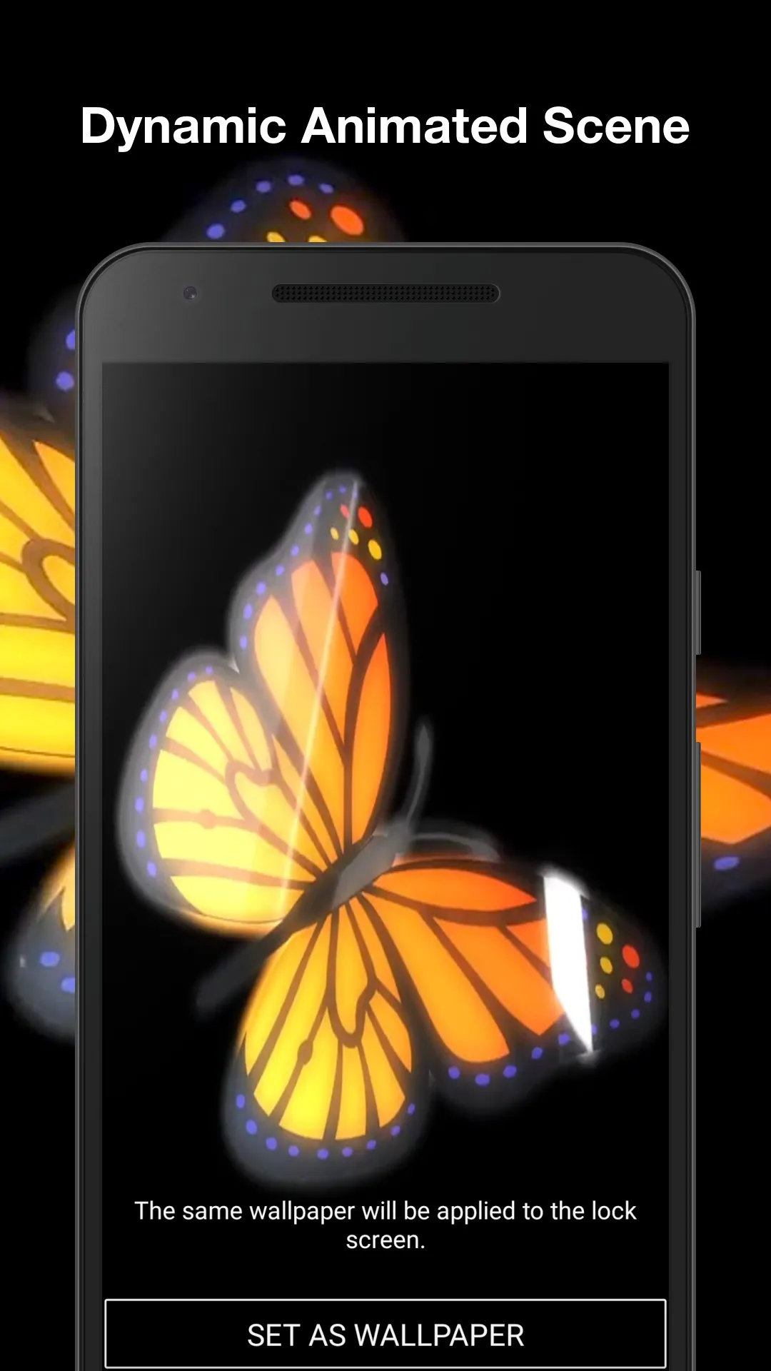 3d Butterfly Live Wallpaper | Indus Appstore | Screenshot