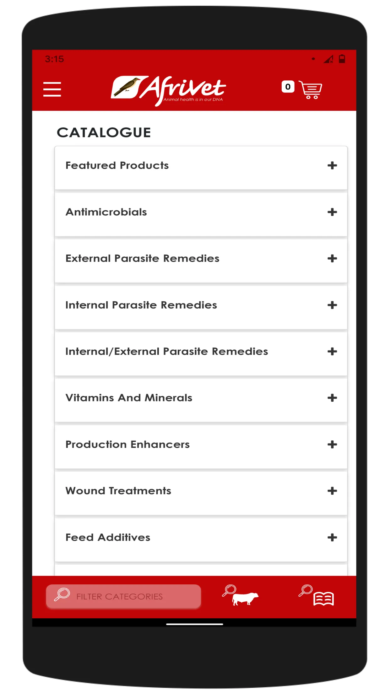 Afrivet Online | Indus Appstore | Screenshot