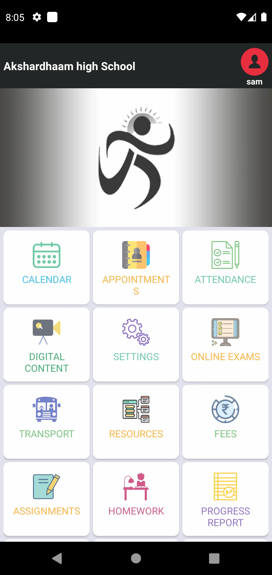 Akshardhaam High School | Indus Appstore | Screenshot