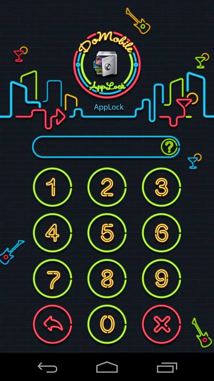 AppLock Theme Nightclub | Indus Appstore | Screenshot