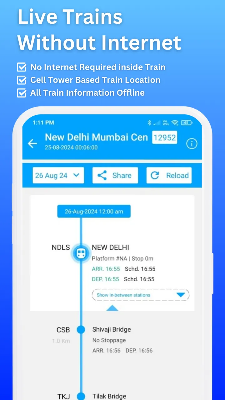 Where is my train -Live Status | Indus Appstore | Screenshot