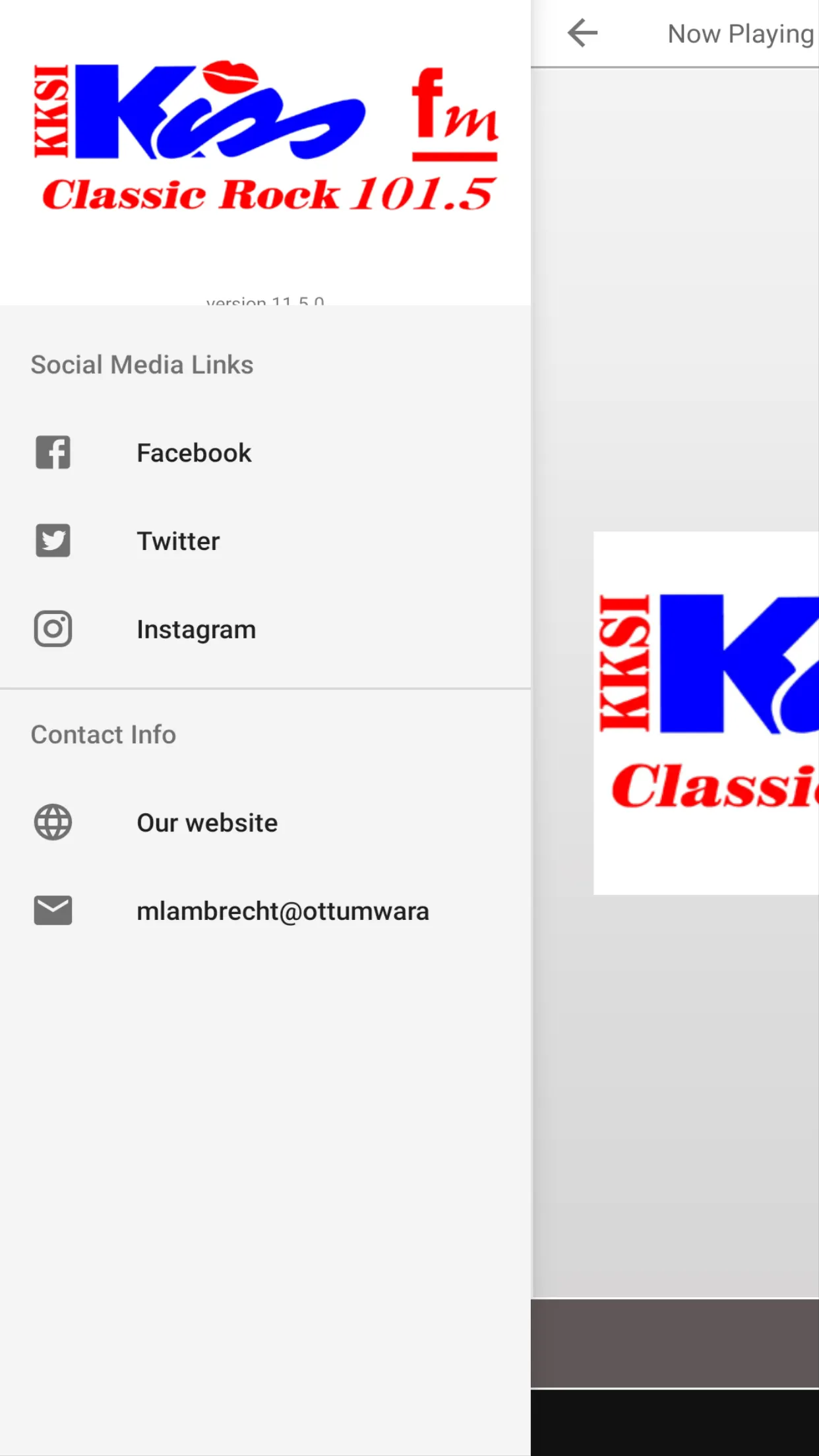 101.5 KISS FM | Indus Appstore | Screenshot