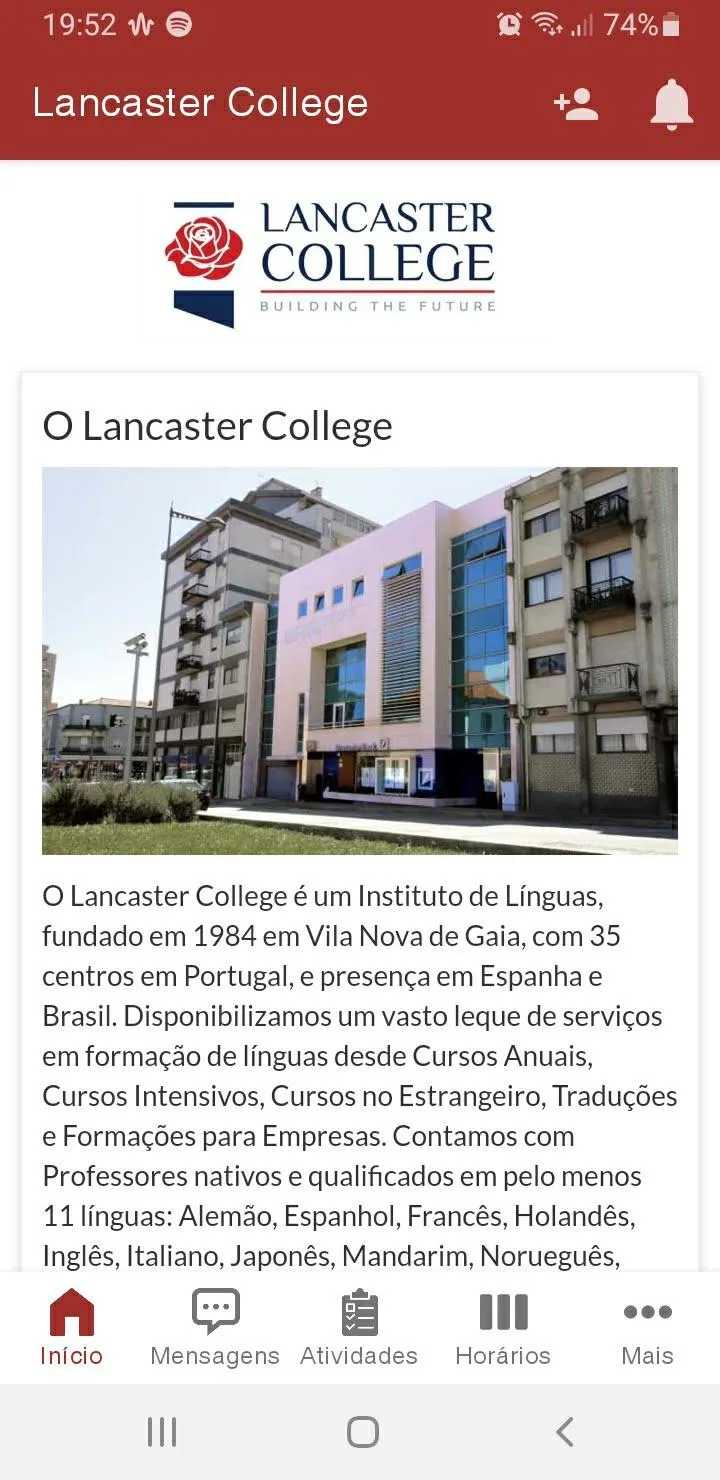 Lancaster College | Indus Appstore | Screenshot